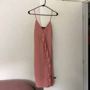 MISSGUIDED Pink Midi Dress 👗